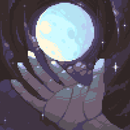 Handheld Moon - (with flashlight) icon