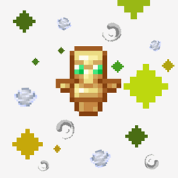 Smaller totem & decreased particles icon