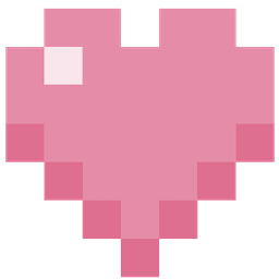 Pink Hearts Hud icon
