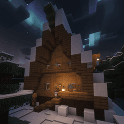 Snowy Villager Hut icon