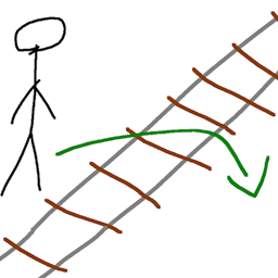 Walkable Rails icon