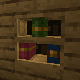 Chiseled Bookshelf 3D icon