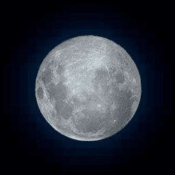 Realistic Moon icon