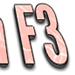 Modern F3 icon