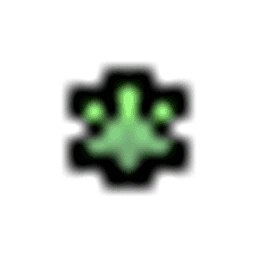 leaf crosshair icon
