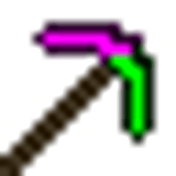 Glitched Pickaxe icon