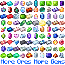 More Ores More Gems (Java Edition) icon