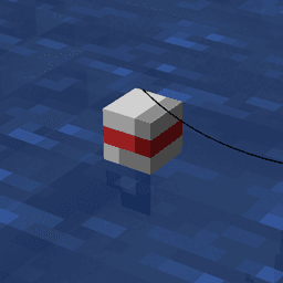 fishing hook bobber 3D icon