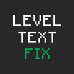 Level Text Fix icon