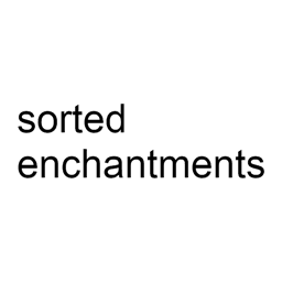Sorted Enchantments icon